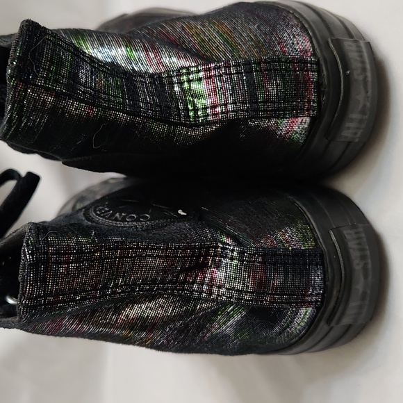 Converse CTAS Metallic Rainbow High-Top Sneakers (W Size 10) - Picture 9 of 13